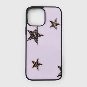 Princess Polly Pink iPhone 15 Pro Max Case with Leopard Star Accent